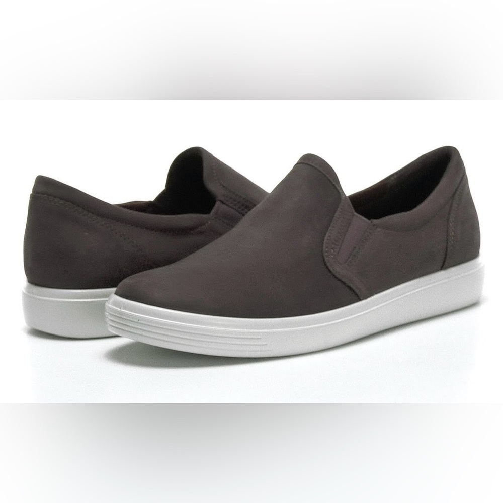 Ecco Brown Loafers Comfortable Slip-Ons/ ZIZE 9.5